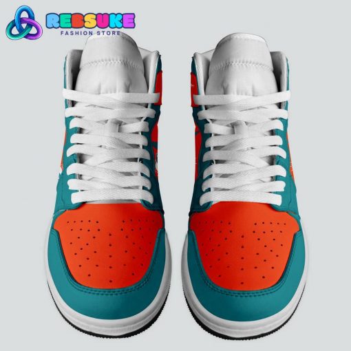 NFL Miami Dolphins Customized Nike Air Jordan 1