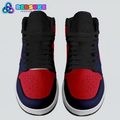 NFL New England Patriots Customized Nike Air Jordan 1