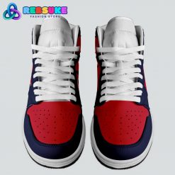 NFL New England Patriots Customized Nike Air Jordan 1