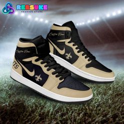 NFL New Orleans Saints Customized Nike Air Jordan 1