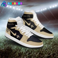 NFL New Orleans Saints Customized Nike Air Jordan 1