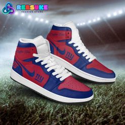 NFL New York Giants Customized Nike Air Jordan 1