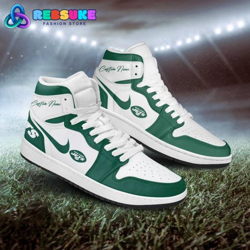 NFL New York Jets Customized Nike Air Jordan 1