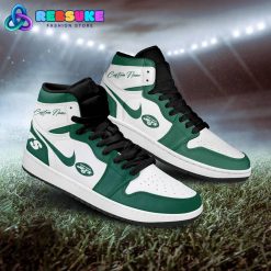 NFL New York Jets Customized Nike Air Jordan 1