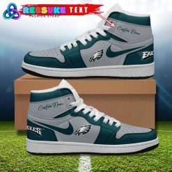 NFL Philadelphia Eagles Customized Nike Air Jordan 1