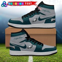 NFL Philadelphia Eagles Customized Nike Air Jordan 1