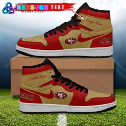 NFL San Francisco 49Ers Customized Nike Air Jordan 1