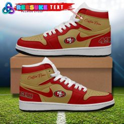 NFL San Francisco 49Ers Customized Nike Air Jordan 1