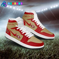 NFL San Francisco 49Ers Customized Nike Air Jordan 1