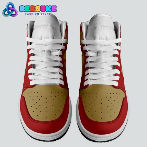 NFL San Francisco 49Ers Customized Nike Air Jordan 1