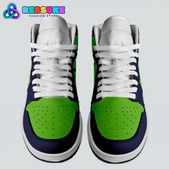 NFL Seattle Seahawks Customized Nike Air Jordan 1