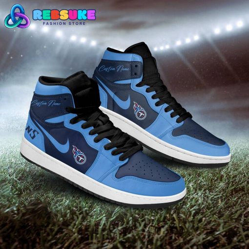 NFL Tennessee Titans Customized Nike Air Jordan 1