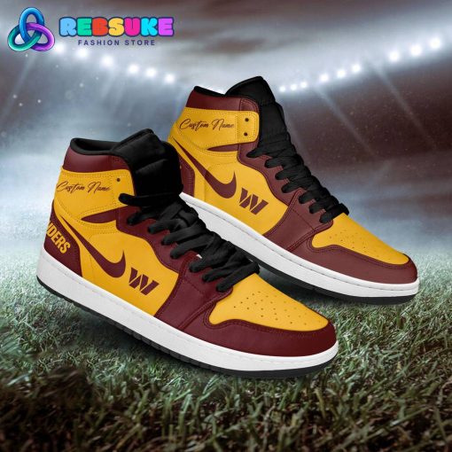 NFL Washington Commanders Customized Nike Air Jordan 1