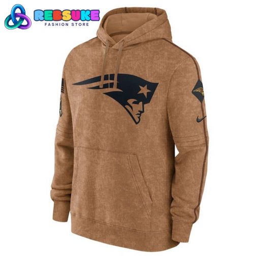 New England Patriots NFL Salute To Service Club Pullover Hoodie