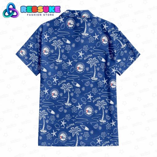 Philadelphia 76ers NBA Tropical Breeze Hawaiian Shirt