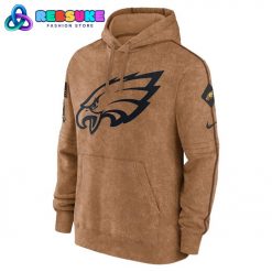 Philadelphia Eagles NFL Salute To Service Club Pullover Hoodie