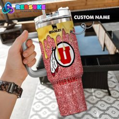 Utah Utes NCAA Customized Stanley Tumbler 2024