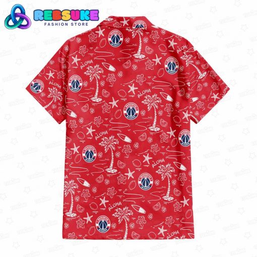 Washington Wizards NBA Tropical Breeze Hawaiian Shirt