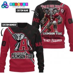 Alabama Crimson Tide Football Custom Name Hoodie