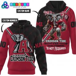 Alabama Crimson Tide Football Custom Name Hoodie