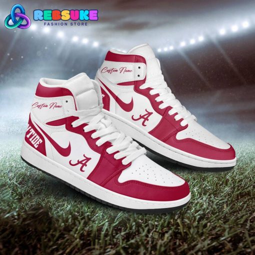 Alabama Crimson Tide NCAA Customized Air Jordan 1