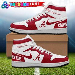 Alabama Crimson Tide NCAA Customized Air Jordan 1