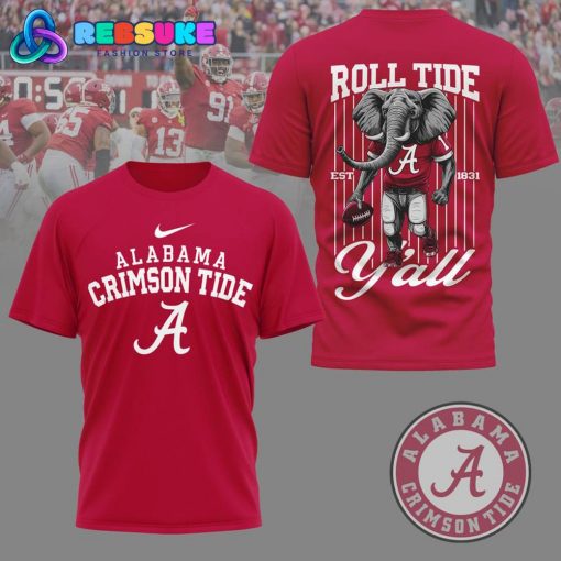 Alabama Crimson Tide NCAA Football 2024 Red Shirt