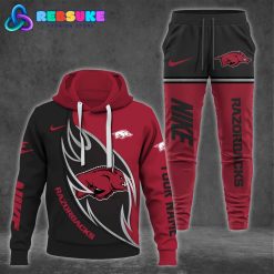 Arkansas Razorbacks NCAA 2024 Combo Hoodie Pants