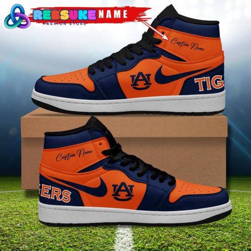 Auburn Tigers NCAA Customized Air Jordan 1