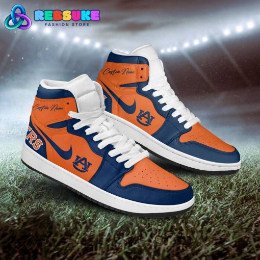 Auburn Tigers NCAA Customized Air Jordan 1