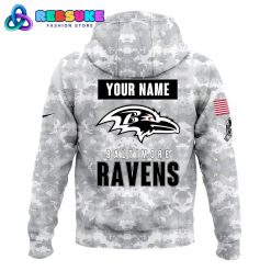 Baltimore Ravens Arctic Camo 2024 Combo Hoodie Pants Cap