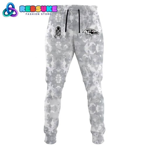 Baltimore Ravens Arctic Camo 2024 Combo Hoodie, Pants, Cap