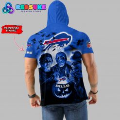 Buffalo Bills Custom Name Halloween Hoodie Short Sleeve