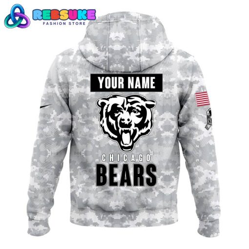 Chicago Bears Arctic Camo 2024 Combo Hoodie, Pants, Cap