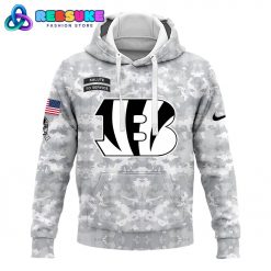 Cincinnati Bengals Arctic Camo 2024 Combo Hoodie, Pants, Cap