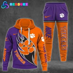 Clemson Tigers NCAA 2024 Combo Hoodie, Pants