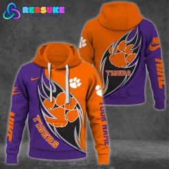 Clemson Tigers NCAA 2024 Combo Hoodie Pants