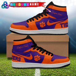 Clemson Tigers NCAA Customized Air Jordan 1