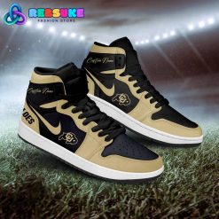 Colorado Buffaloes NCAA Customized Air Jordan 1