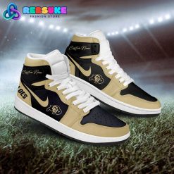 Colorado Buffaloes NCAA Customized Air Jordan 1