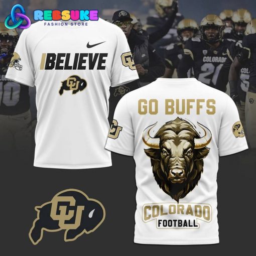 Colorado Buffaloes NCAA Football 2024 White Shirt