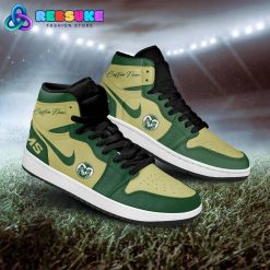 Colorado State Rams NCAA Customized Air Jordan 1