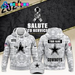 Dallas Cowboys Arctic Camo 2024 Combo Hoodie Pants Cap