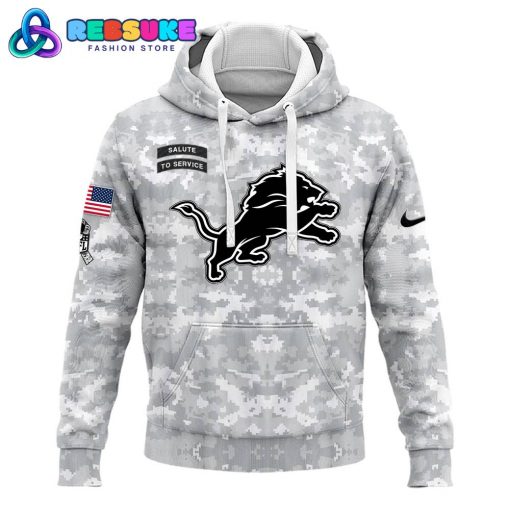 Detroit Lions Arctic Camo 2024 Combo Hoodie, Pants, Cap