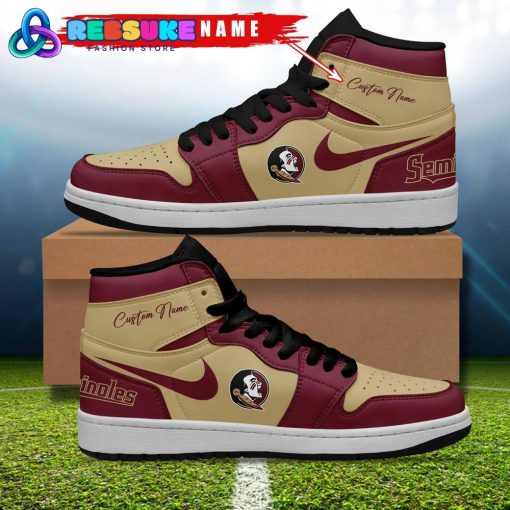 Florida State Seminoles NCAA Customized Air Jordan 1