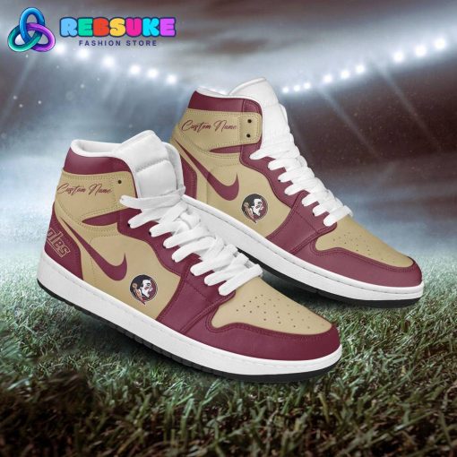 Florida State Seminoles NCAA Customized Air Jordan 1