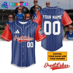 Great Lakes Region Custom Name Baseball Jersey