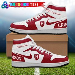 Harvard Crimson NCAA Customized Air Jordan 1