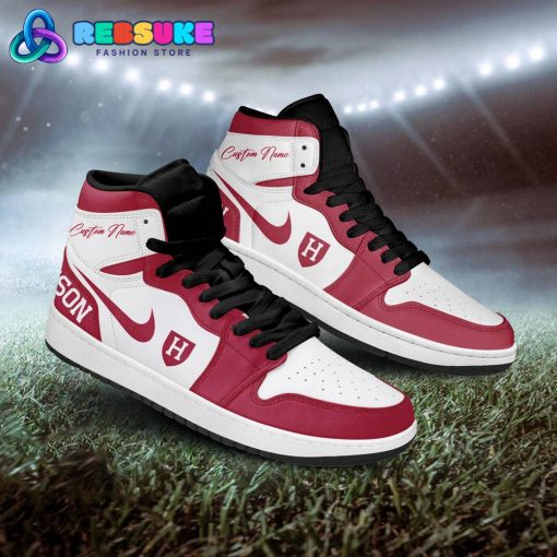 Harvard Crimson NCAA Customized Air Jordan 1