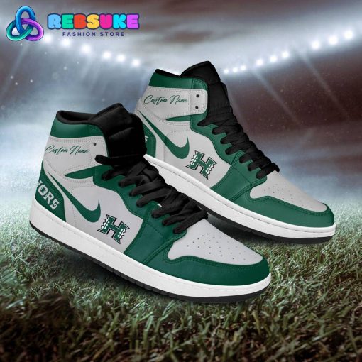 Hawaii Rainbow Warriors NCAA Customized Air Jordan 1